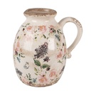 Dekorativer Krug Beige Rosa 17x13x18 cm