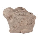 Decoratie bloempot 17x12x12 cm