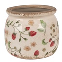 Decoratie bloempot Ø 16x13 cm
