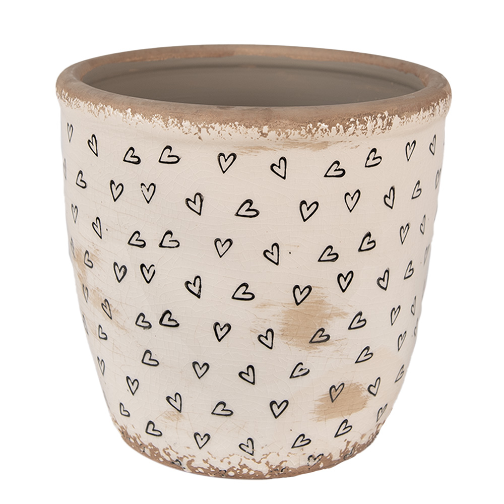 [6CE1652L] Decoratie bloempot Ø 16x16 cm