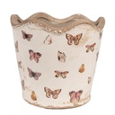 Pot de fleurs d'intérieur Beige Rose Ø 16x15 cm