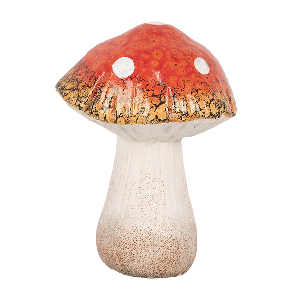 Decoratie paddenstoel 9x8x12 cm