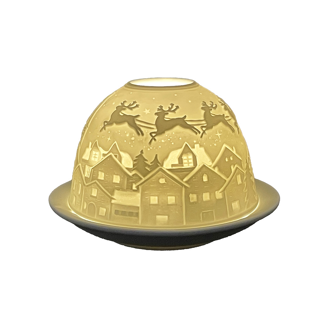 [6CE1820] Waxinelichthouder Ø 12x8 cm