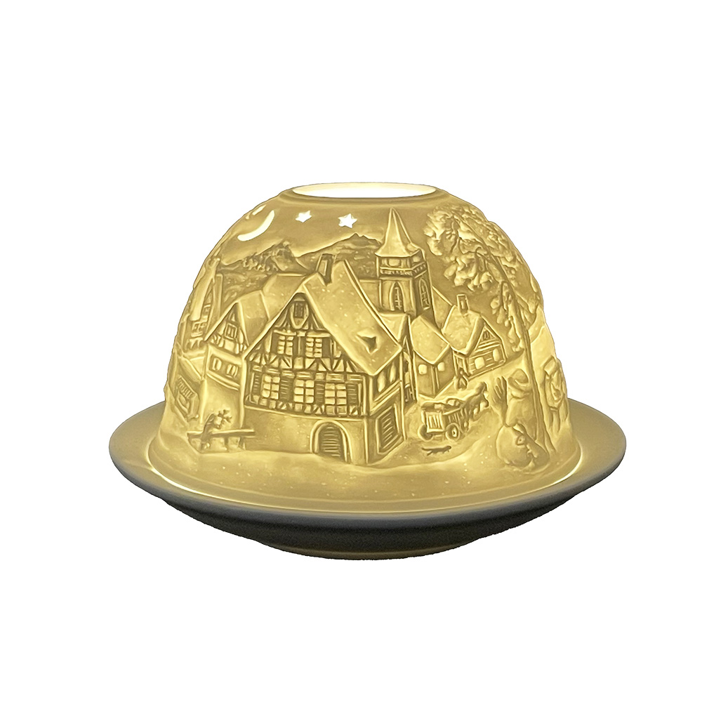 Waxinelichthouder Ø 12x8 cm