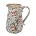 Dekorativer Krug Grau Rosa 21x15x23 cm
