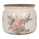 Pot de fleurs d'intérieur Beige Rose Ø 20x15 cm