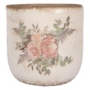 Blumentopf für Innen Beige Rosa Ø 18x17 cm