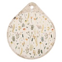 Sottopentola Beige Giallo 20x23x1 cm