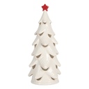 Decoratie kerstboom met LED Ø 11x25 cm