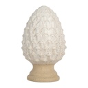Decoration Pinecone Beige Ø 9x15 cm