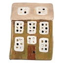 Decorazione Casa Verde Beige 10x7x14 cm