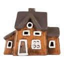 Décoration Maison Orange Gris 20x11x16 cm