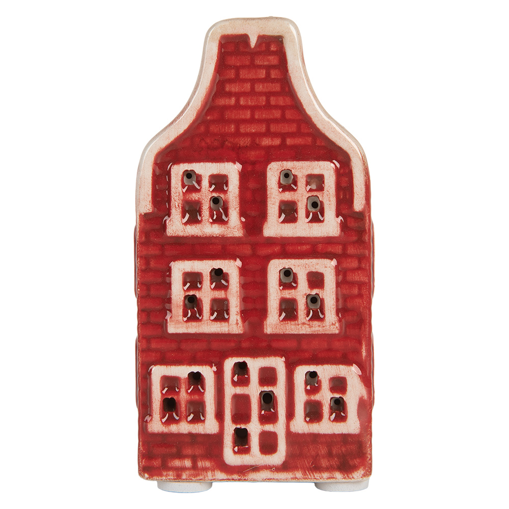 [6CE2297] Decorazione Casa con LED Rosso Verde 4x4x8 cm