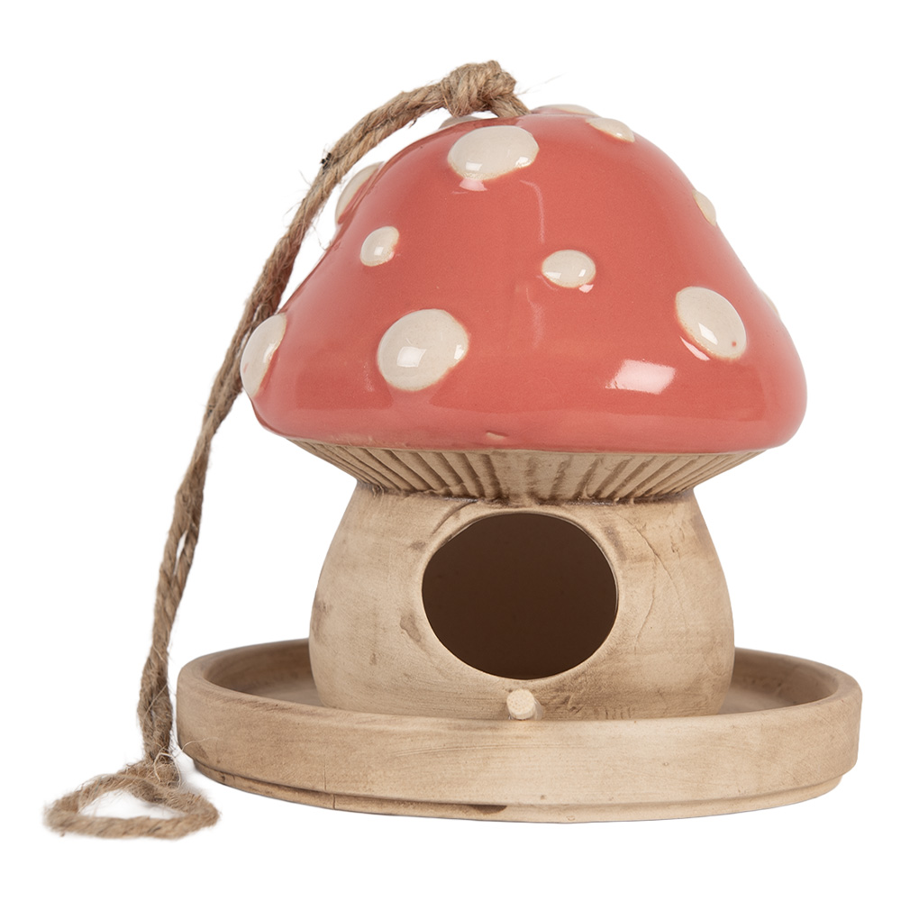 [6CE2320] Decoratie vogelhuis Ø 13x13 cm