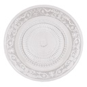 Tableware Diner Plate Transparent Ø 23x1 cm
