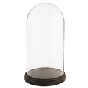 Cloche en Verre Transparent Ø 26x47 cm