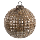 Christmas Ball XL Copper, Brown Ø 20x20 cm