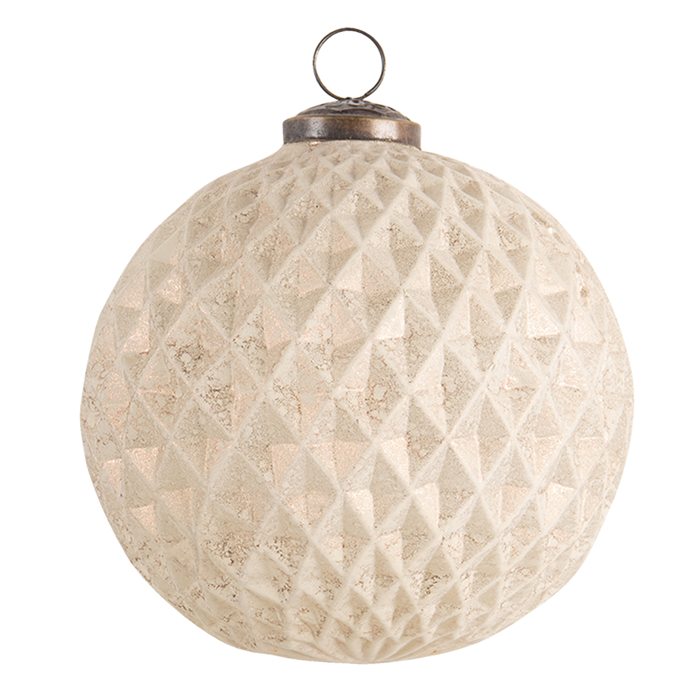 [6GL3206] Christmas Bauble Ø 12x12 cm