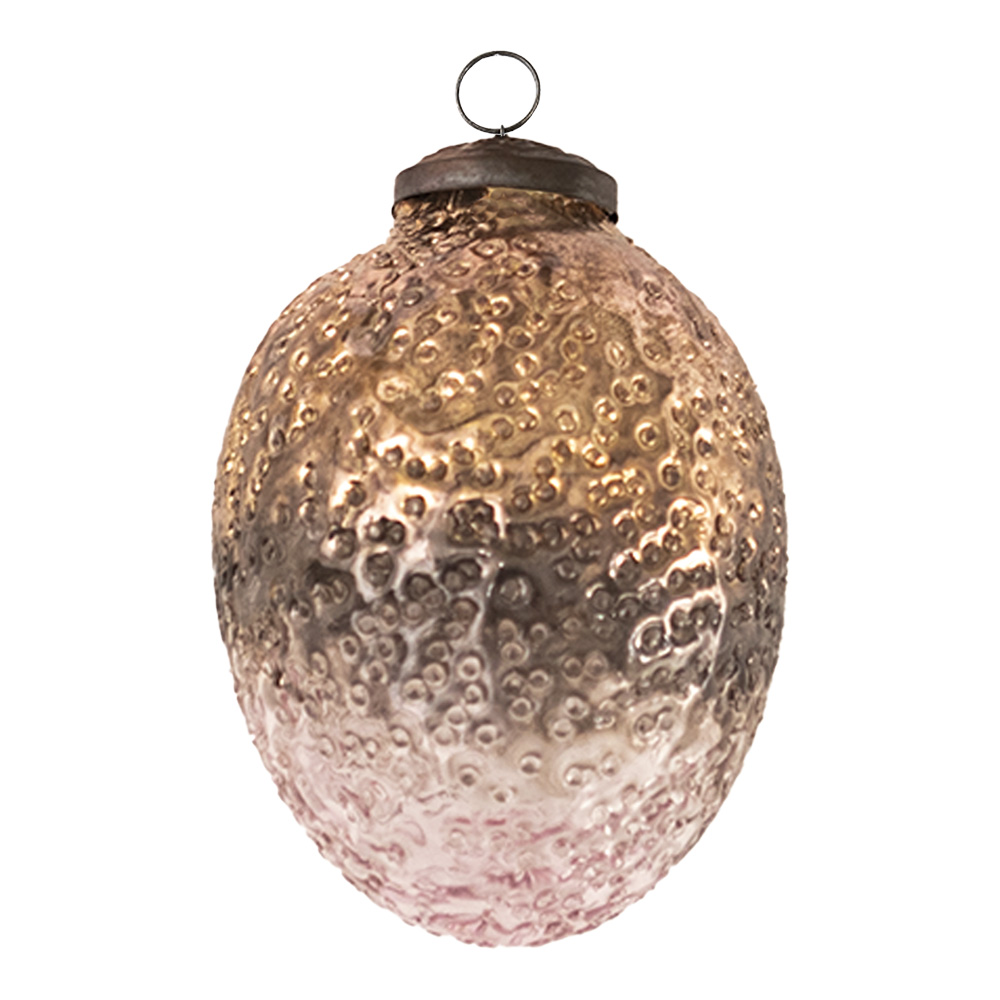 [6GL3526S] Boule de Noël Ø 6x10 cm