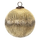 Weihnachtskugel Goldfarbig Ø 14x14 cm