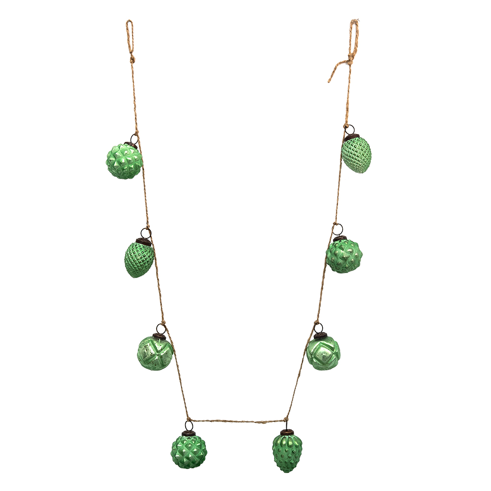 [6GL3704] Anhänger Schmuck Grün, Braun 135x5x8 cm