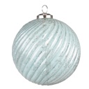 Palla di Natale XL Turchese, Marrone Ø 15x15 cm