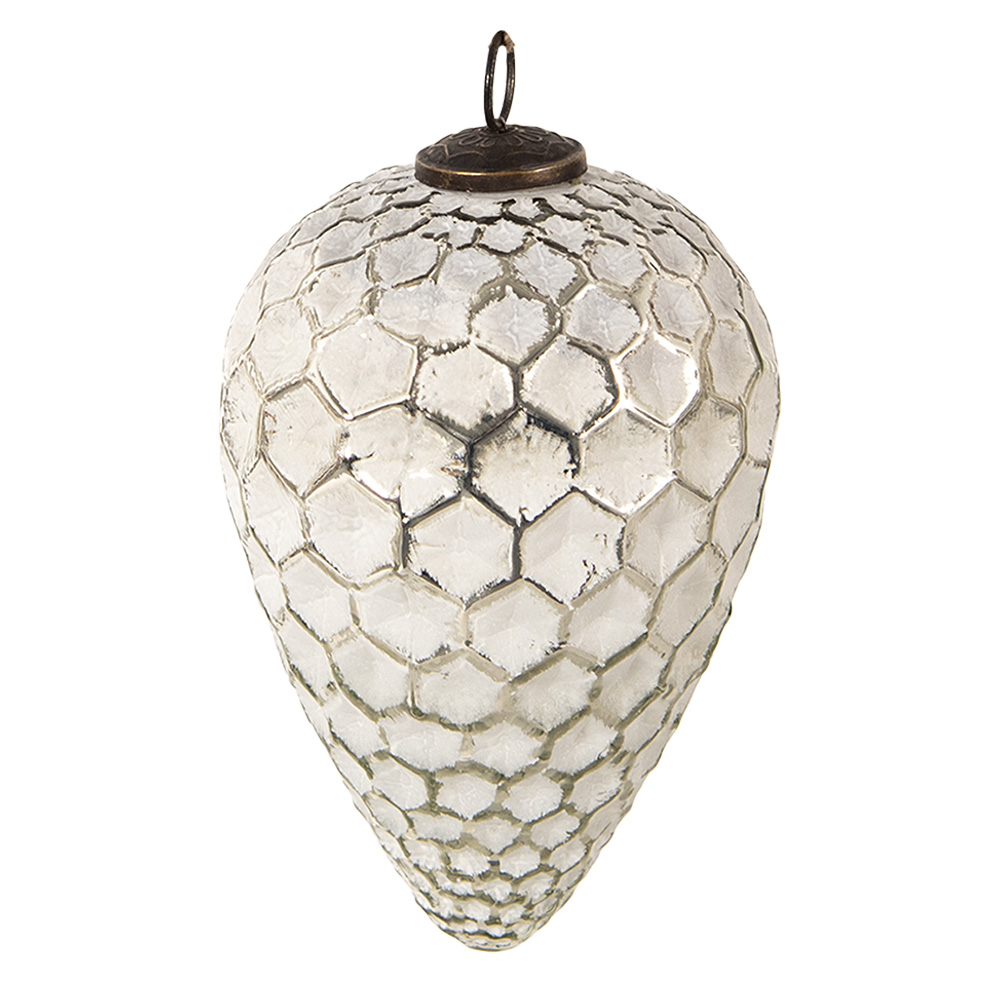 [6GL3868] Boule de Noël Ø 13x20 cm