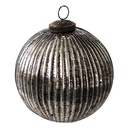 Palla di natale Nero Ø 12x12 cm