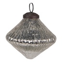 Palla di natale Argento Ø 9x9 cm