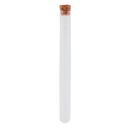 Glazen buisje met kurk Ø 1x15 cm / 15 ml
