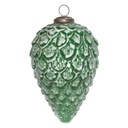Boule de Noël Vert Ø 10x16 cm