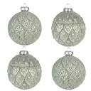 Boule de Noël Ø 8x8 cm (set van 4)
