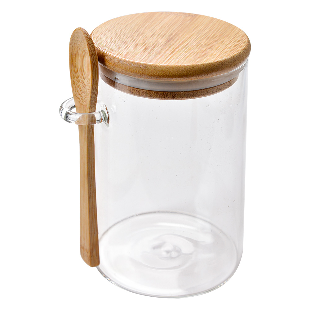 [6GL4421] Voorraadpot met deksel 11x9x14 cm