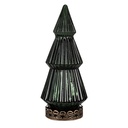 Image de décoration de Noël Sapin de Noël avec LED Vert Ø 7x16 cm