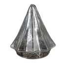 Decorazione Natalizie Albero di natale con LED Color argento Ø 14x16 cm / 2xAAA