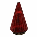 Decoratie kerstboom met LED Ø 11x19 cm