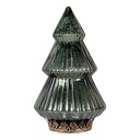 Weihnachtsdeko Weihnachtsbaum mit LED Grün Ø 13x23 cm / 2xAAA