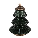 Christmas Decoration Statue Christmas Tree with LED Green Ø 16x22 cm