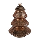 Decoratie kerstboom met LED Ø 16x22 cm / 2xAAA