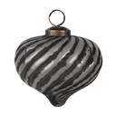Kerstbal Ø 10x9 cm