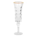 Champagnerglass Transparent Ø 6x20 cm / 100 ml