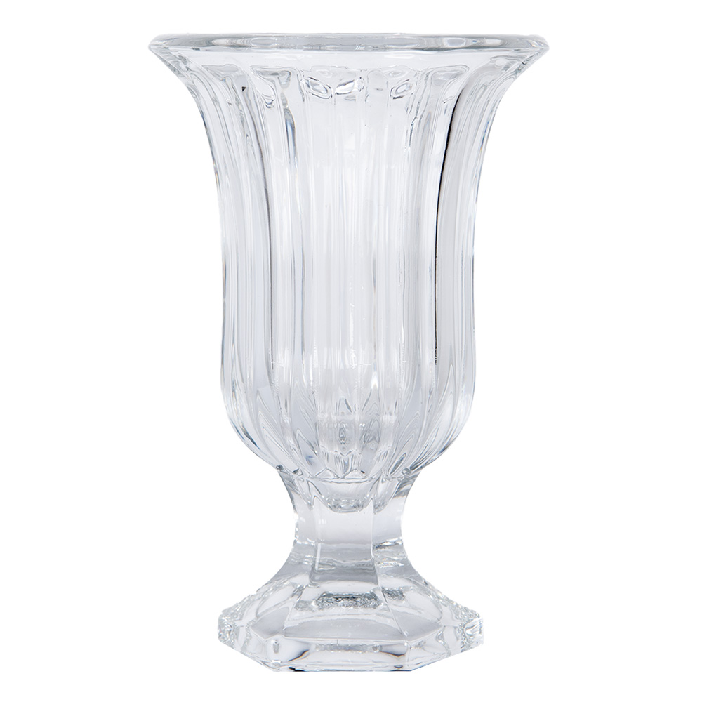 [6GL5029] Vaso Vetro Trasparente  Ø 12x19 cm