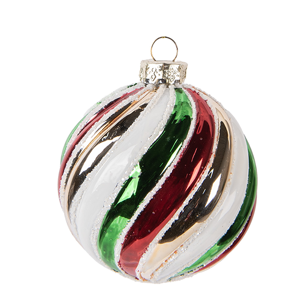 Kerstbal Ø 8x8 cm