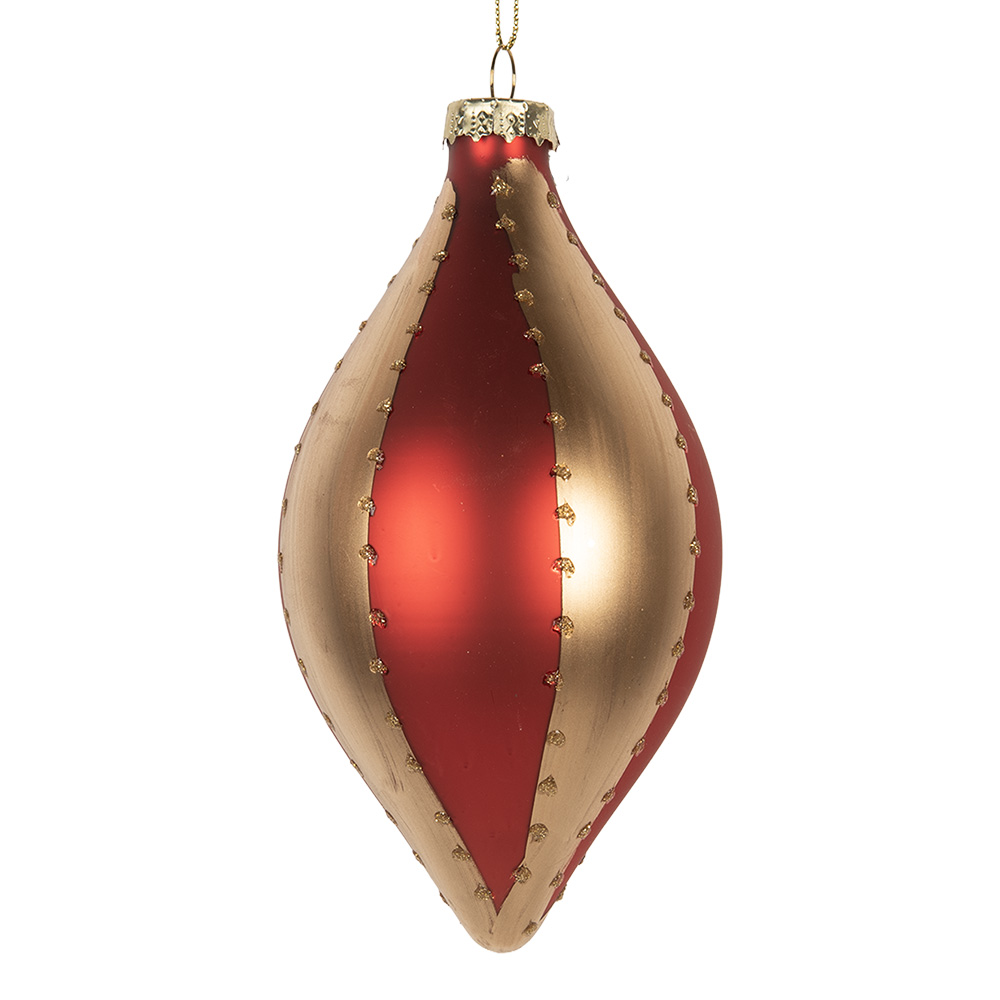 [6GL5246] Kerstbal Ø 8x15 cm
