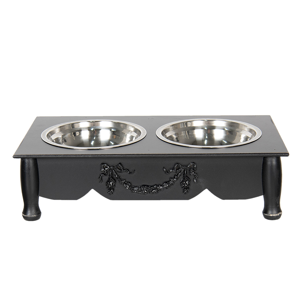 Dieren voerbak 41x22x12 cm / 2x500 ml