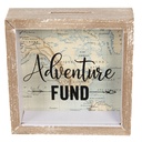 Piggy Bank Brown 15x5x15 cm