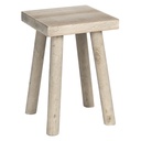 Scabello per Piante Marrone 18x18x26 cm