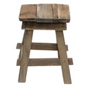 Plant Table Brown 15x15x21 cm