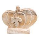 Decoration Pumpkin Brown, White 29x6x22 cm