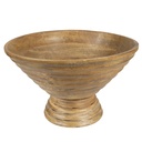Serving Bowl/Platter Brown Ø 30x20 cm